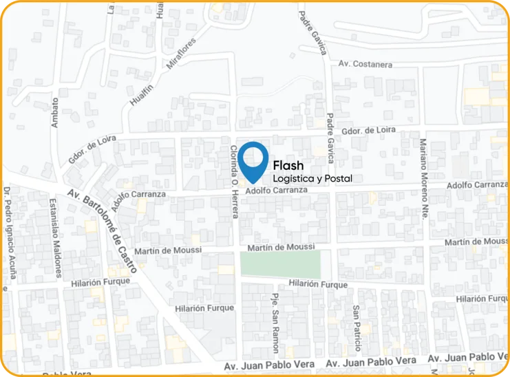 Ubicacion en el mapa de la sucursal de Catamarca